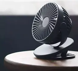 Портативний вентилятор Solove Clip Fun F3 Grey [86401] - мініатюра 3