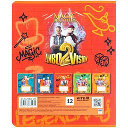 Набір зошитів Kite Magic Brothers 12 аркушів у лінію 25 шт. (MB26-234) - мініатюра 8
