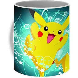 Кухоль GeekLand Покемон Го Pokemon Go Пікачу PG.01.05 330 мл білий - мініатюра 3