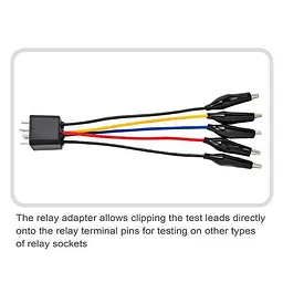 Тестер автомобільних реле 12V/24V, 4-pin/5-pin TOPTUL EAAE0124 - мініатюра 3