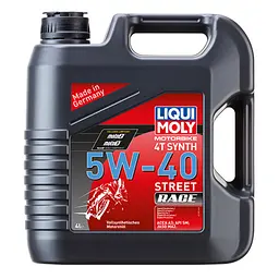 Олива для 4-тактних двигунів - Motorbike 4T Synth Street Race 5W-40 4л. (1685)
