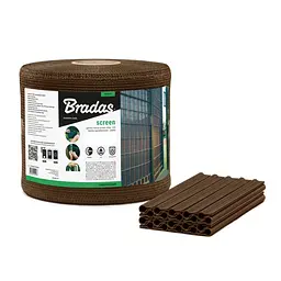 Стрічка для огорожі Bradas 19 см х 36 м 200г/м.кв + кліпси 20 шт TOB2001936BR