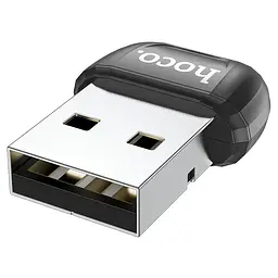 Bluetooth адаптер Hoco UA18 Чорний - мініатюра 3