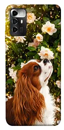 TPU чохол Demsky Flower spaniel для ZTE Blade A72