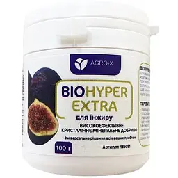 Мінеральне добриво Agro-x Biohyper extra Біохайпер Екстра для інжиру 100 г (185081)
