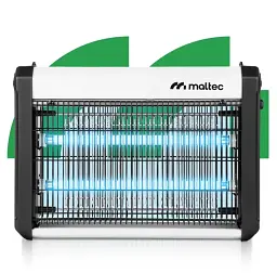 Знищувач комах MalTec MasterKiller 112544, 16 Вт, електрична інсектицидна UV-лампа від комарів та мух, чорна