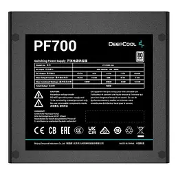 Блок живлення 700 Вт, PF700, Black, 80+ Standard Deepcool teh0028937 - мініатюра 3