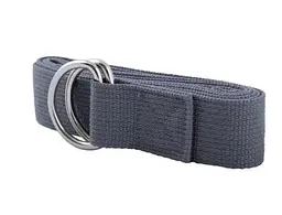 Ремінь для йоги PowerPlay PP_4409 183*3.8 см Сірий (PP_4409_Grey) - мініатюра 2