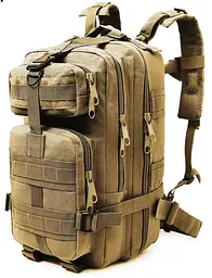 Рюкзак тактичний штурмовий, армійський 28L Койот