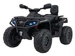 Дитячий електромобіль-квадроцикл Ramiz Can Am Outlander ATV чорний