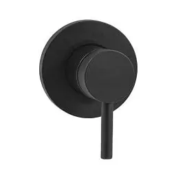 Змішувач для душу Paffoni Light Ø70 мм black matt LIG010NO70, Чорний матовий
