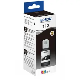 Контейнер з чорнилом Epson 112 EcoTank Pigment Black ink (C13T06C14A)