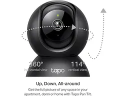 IP-камера відеоспостереження TP-LINK Tapo C211 Black - мініатюра 7