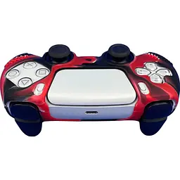 Чохол на геймпад Silicone Case для Sony DualSense Black/Red [125872] - мініатюра 4
