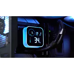 Система рідинного охолодження Deepcool LQ360 Black (R-LQ360-BKLSMW-G-1) - мініатюра 12