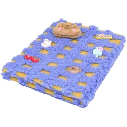 Блокнот А5 ZiBi Capybara 18 Kids Line плюшевий клітинка 80 аркушів (ZB.700039) - мініатюра 4