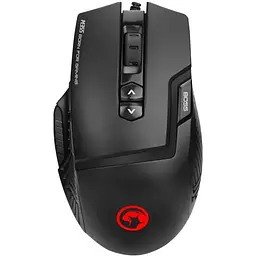 Мишка Marvo M355 7colors-LED USB Black (M355)