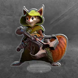 Акрилова колекційна фігурка Dota 2 (Hoodwink) 15 см - мініатюра 2