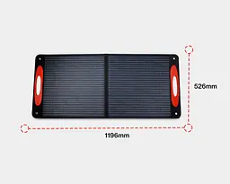 Портативна сонячна панель Bimson Power BP100WSP 100 Вт для зарядних станцій - мініатюра 2