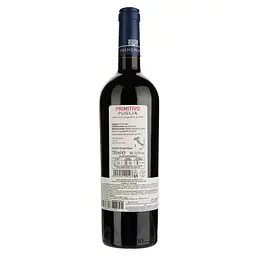 Вино Paololeo Pianerosse Primitivo IGP Puglia червоне сухе 0.75 л - мініатюра 2