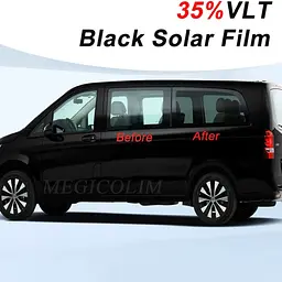 Керамічна Тонувальна плівка VLT 35% IR 95% UV 100% Ширина 75 см Довжина 1 Метр Атермальна (NC50100) - мініатюра 7