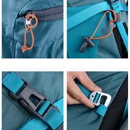 Туристичний рюкзак Naturehike NH16Y065-Q 65 л + 5 л (Зелений) - мініатюра 6