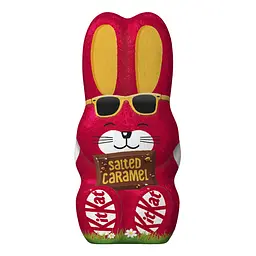 Шоколадний зайчик KitKat salted Caramel з пшеничними крипсами та солоною карамеллю 85 г