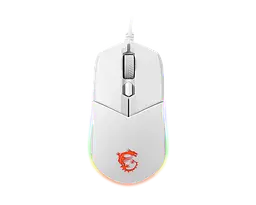 Mиша MSI Clutch GM11 RGB White
