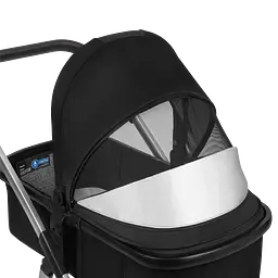 Універсальна коляска Lionelo Amber 3в1 Black Silver (LO-AMBER BLACK SILVER (3in1)) - мініатюра 14