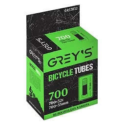 Камера для велосипеда Grey's 28'х1,3/1,4 (700x32c) AV 35 мм (GR57032)