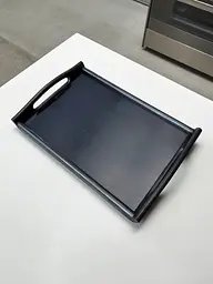 Складаний кавовий столик для сніданку в ліжко чорний 42×28×17 см №3 - мініатюра 6