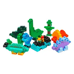 Дитячий конструктор Dino park ТехноК 2222TXK 190 деталей - мініатюра 6