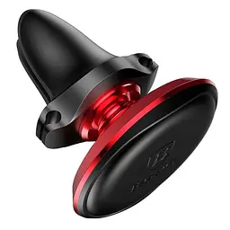 Автомобільний утримувач холдер Baseus Magnetic Air Vent SUGX-A09 Red - мініатюра 6