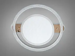Стельова LED люстра Diasha 8819/600+400 золото 100W пульт - мініатюра 3