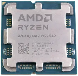 Процесор AMD Ryzen 7 9800X3D (100-000001084) (Socket AM5, 16T, 5.2 ГГц, Tray)