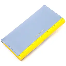 Жіночий шкіряний гаманець GRANDE PELLE 20х10х3 см acs0024167 - мініатюра 2