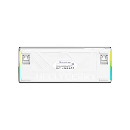 Клавіатура Hator Hellyberry HK60 Mechanical Linear RGB USB UA White/Violet (HK60) - мініатюра 5