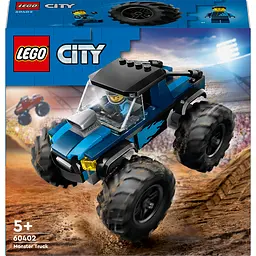 Конструктор LEGO City Синя вантажівка-монстр 148 деталей (60402)