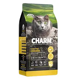 Сухий беззерновий корм для котів Charm Cage-Free Chicken Чарм холістик, Курка вільного вигулу 2 кг (1001447)