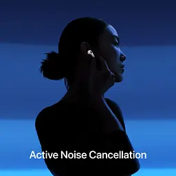 Навушники Apple AirPods 4 with Active Noise Cancellation (MXP93ZE/A) - мініатюра 3