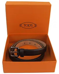 Ремінь жіночий Tod's 85-106 см 2.5 см шкіра Коричневий - мініатюра 9