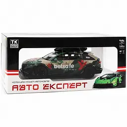 Колекційна металева модель автомобіля АвтоЕксперт Audi RS6 DTM з автобоксом на дах, інерцією, світлом та звуком 1:24 - мініатюра 7