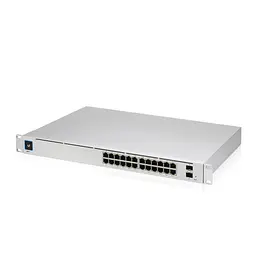 Комутатор мережевий Ubiquiti USW-24-POE - мініатюра 1