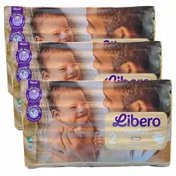 Підгузники Libero Comfort 2 (3-6 кг), 141 шт