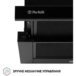 Витяжка телескопічна Perfelli TL 6333 BL 700 LED Glass - мініатюра 4