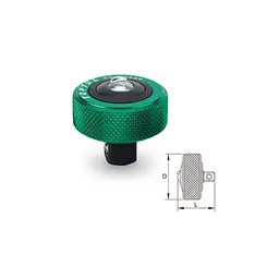 Тріскачка Toptul міні дискова 1/4" 52 зубці (CAUB0826)
