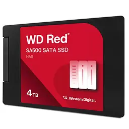 Накопичувач SSD 2.5" 4TB RED SA500 WD (WDS400T2R0A-68CKB0) - мініатюра 2