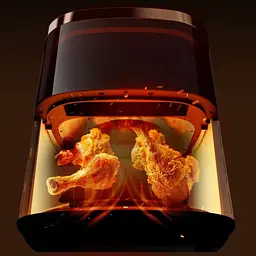 Мультипіч Deerma Air Fryer KZ30W (DEM-KZ30W) - мініатюра 8