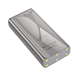 Зовнішній акумулятор HOCO J103A Discovery edition 22.5W fully compatible power bank(20000mAh) Gray (6931474788948) - мініатюра 7