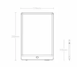 Дитячий планшет для малювання Xiaomi Wicue 10" Pink (WNB410) Multi color - мініатюра 4